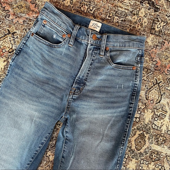 J. Crew High Rise Vintage Straight Jeans - 25 - Picture 3 of 6